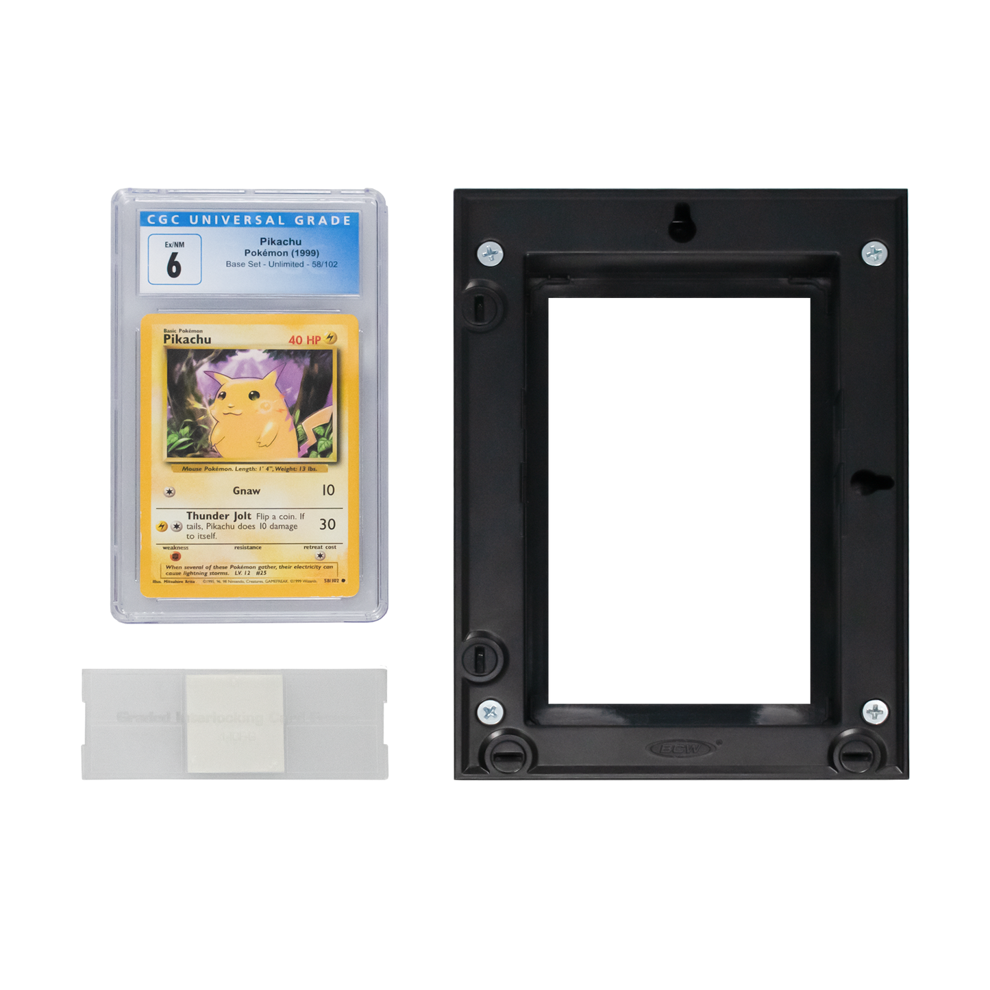 Interlocking Graded Card Frames