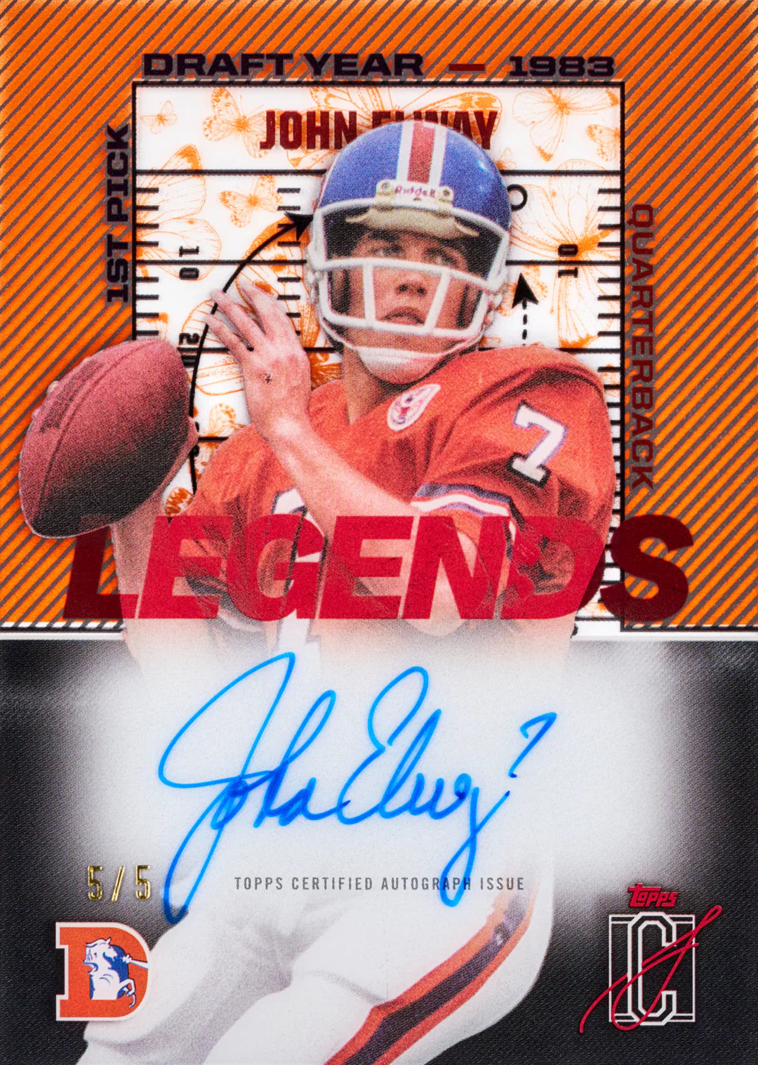 2025 Topps Signature Class Football - Hobby Box - Sealed Case