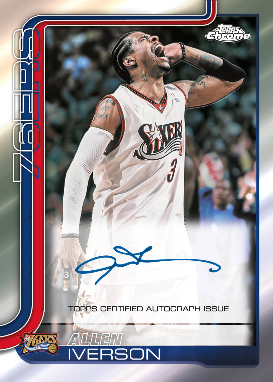 2025-26 Topps Chrome® Updates Basketball - Mega Box
