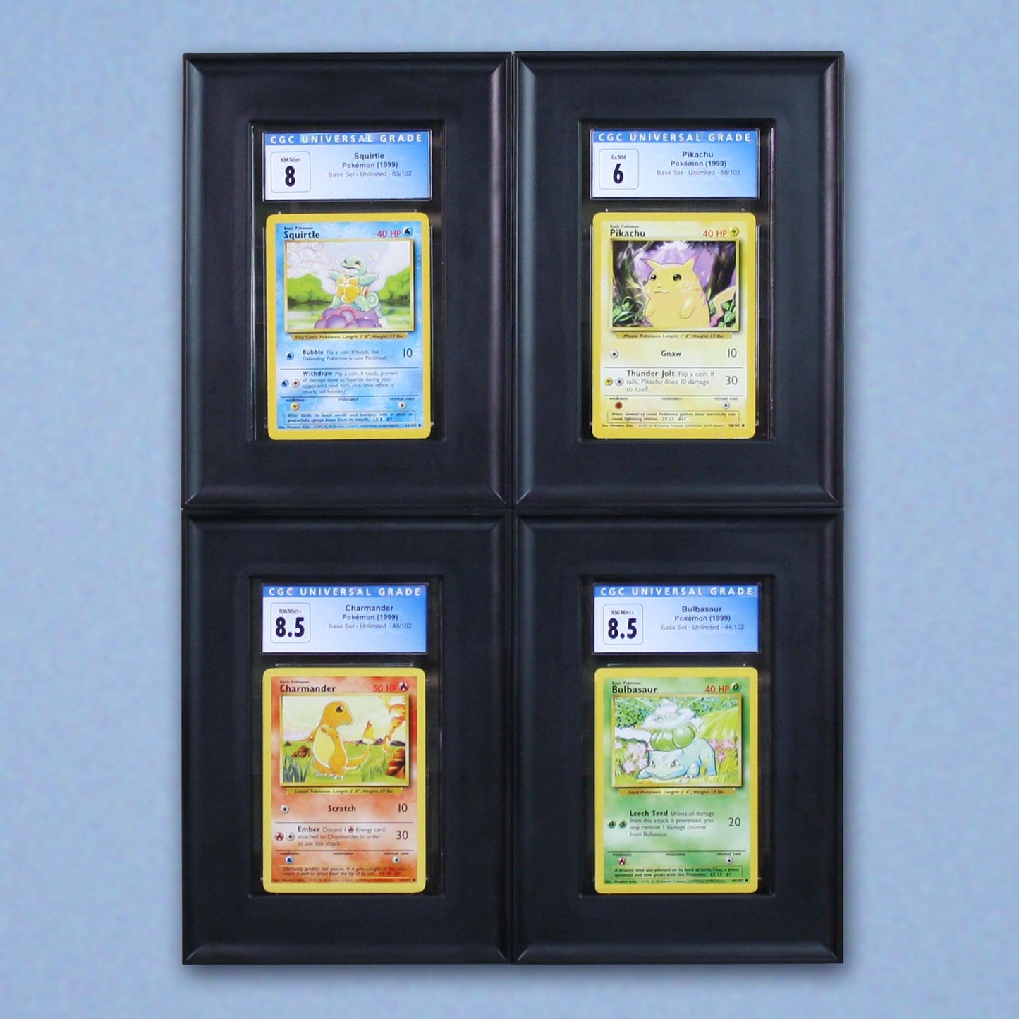 Interlocking Graded Card Frames