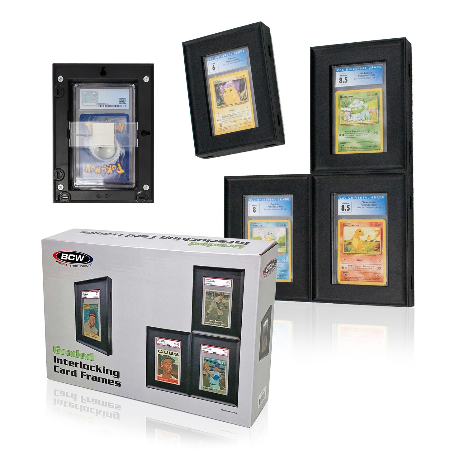 Interlocking Graded Card Frames