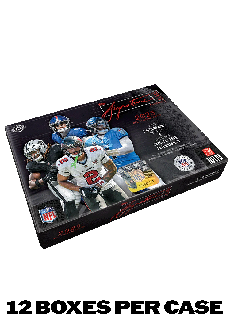 2025 Topps Signature Class Football - Hobby Box - Sealed Case