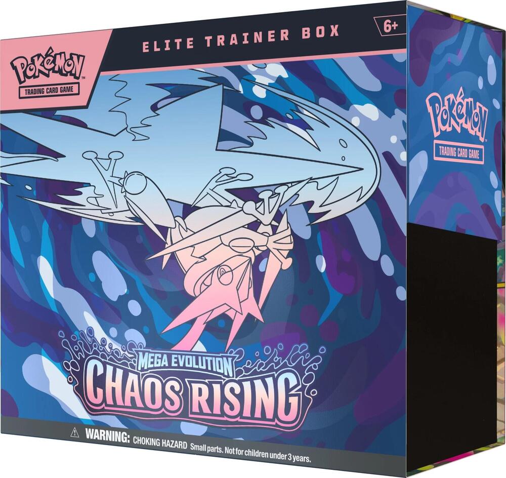 Pokémon TCG: Mega Evolution-Chaos Rising Pokémon Center Elite Trainer Box