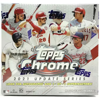2021 Topps Chrome Update Baseball Mega Box