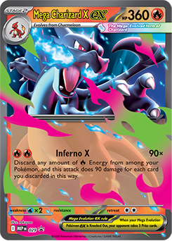 Pokemon Mega Charizard X/Y ex Tin