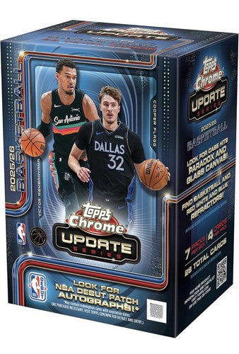 2025-26 Topps Chrome® Update Basketball - Value Box
